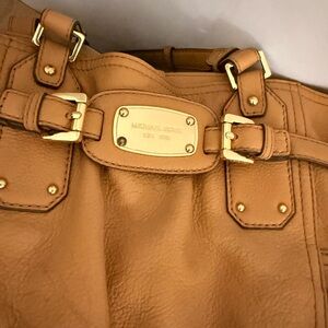 Michael Kors Camel Leather Tote
